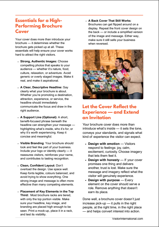 Brochure design essentials guide